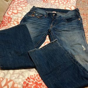 Men’s True Religion blue jeans